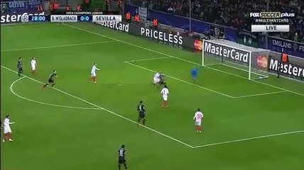 Stindl Goal 1-0 | Monchengladbach vs Sevilla 25.11.2015