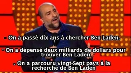 UN COMMENTATEUR AUSSI MARRANT AU SUJET DE BEN LADEN..