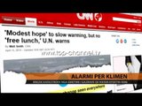 Alarmi për klimën - Top Channel Albania - News - Lajme