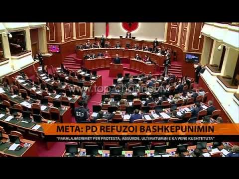 Meta: PD refuzoi bashkëpunimin - Top Channel Albania - News - Lajme