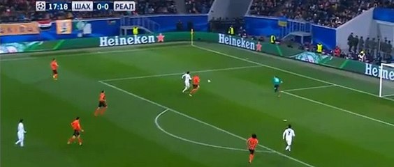 Cristiano Ronaldo Goal 0:1 - Shakhtar Donetsk vs Real Madrid - 25 /11 /2015
