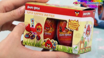 Surprise Duo Pack for Boy / Podwójna Paczka z Niespodziankami dla Chłopca - Spider Man & Angry Birds