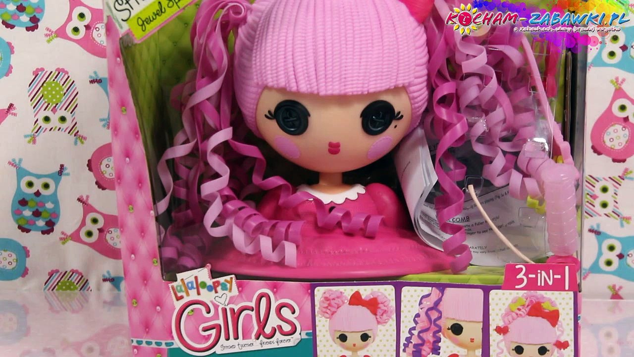 Lalaloopsy Girls - Doll Styling Head / Głowa do Stylizacji - Jewel Sparkles / Klejnotka - 532446