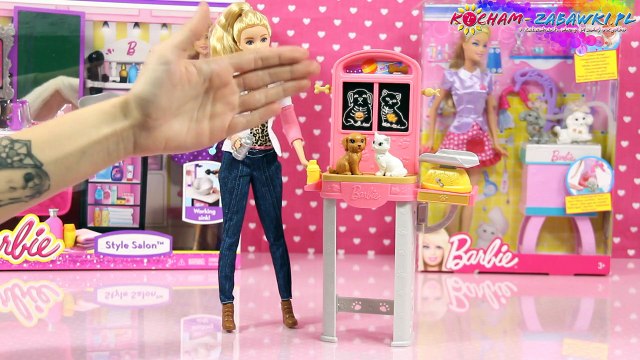 Pet Vet Doll and Playset / Barbie jako Weterynarz - Barbie Carrers - CCP70