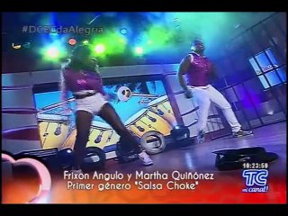 DCEC: Mira el movido baile de Martha y Frixon.