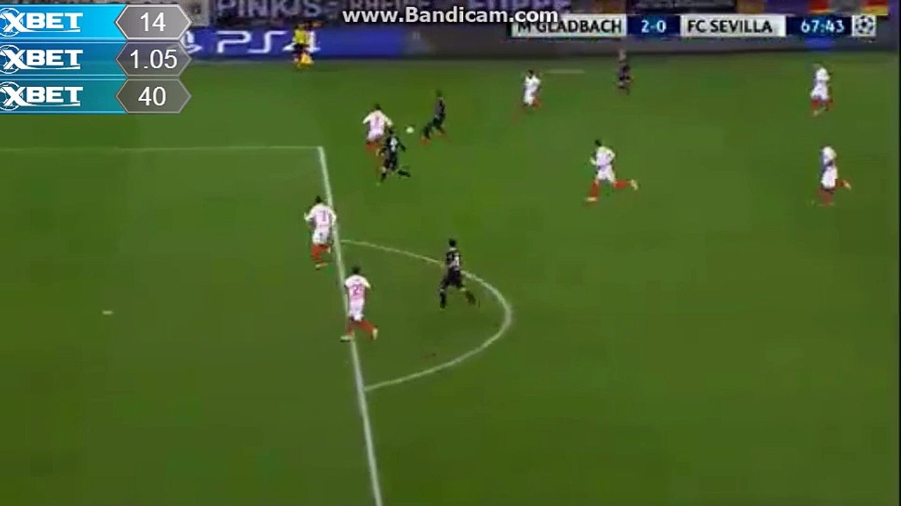 Borussia Mönchengladbach - Sevilla FC 2-0 Johnson