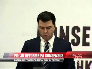 PD: Jo reformë pa konsensus - News, Lajme - Vizion Plus