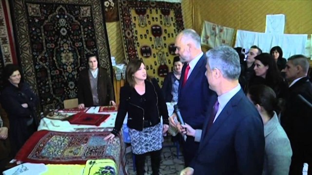RAMA DHE THACI NE PANAIRIN E ARTIZANATIT