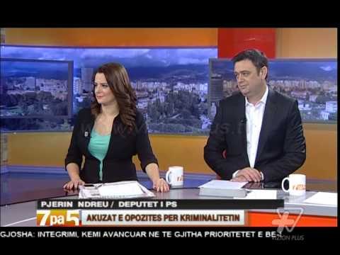 7pa5 - Akuzat e opozitës për kriminalitetin - 16 Prill 2014 - Show - Vizion Plus