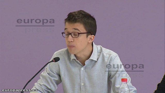 Podemos critica que Rajoy no rinda cuentas en los debates