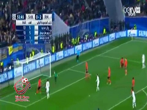 اهداف المباراه ( شاختار دونيتسك 3- 4 ريال مدريد ) دورى ابطال اوروبا