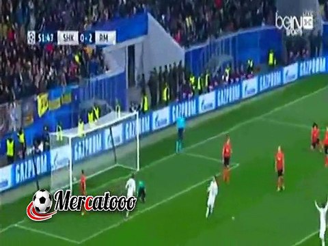 اهداف المباراه ( شاختار دونيتسك 3- 4 ريال مدريد ) دورى ابطال اوروبا