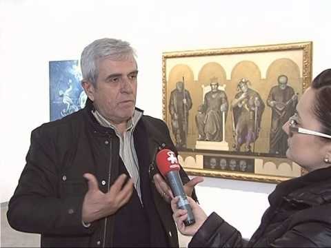 QYTETARI I BOTES PIKTORET FILIPI,LEKA E TULA EKSPOZITE TEK GALERIA E ARTEVE LAJM