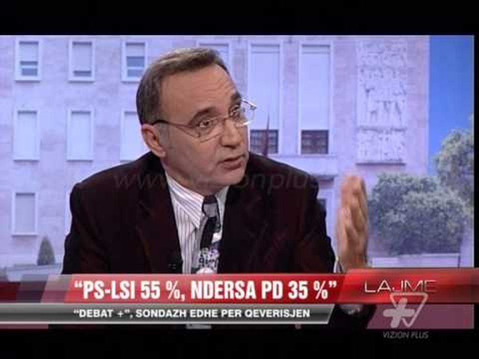 Sondazhi në "Debat +" për votimet - News, Lajme - Vizion Plus