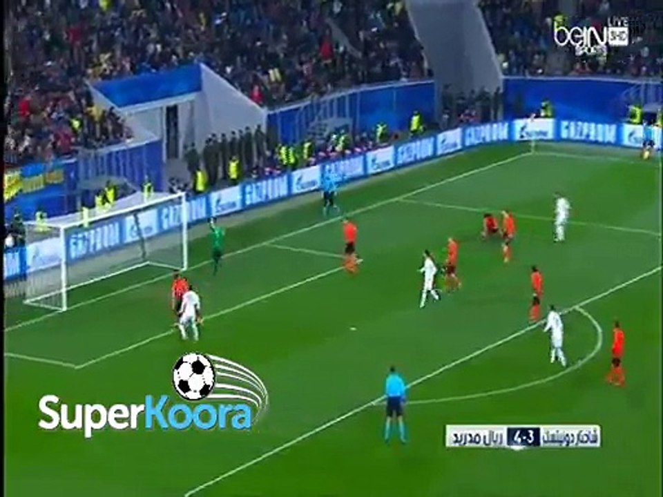 اهداف مباراة ( شاختار دونيتسك  3-4 ريال مدريد ) دوري أبطال أوروبا