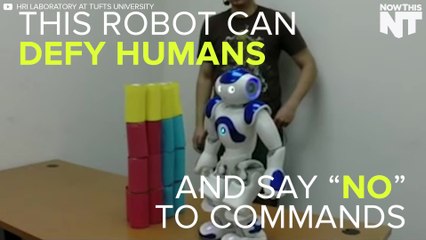 This Robot Has The Ability To Say "No" To Humans