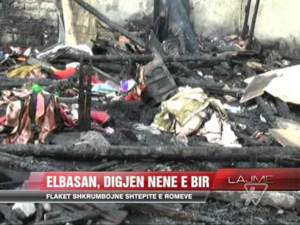 Elbasan, digjen nënë e bir - News, Lajme - Vizion Plus