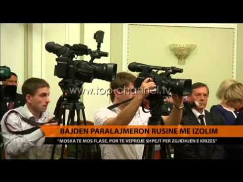 Biden paralajmëron Rusinë me izolim - Top Channel Albania - News - Lajme