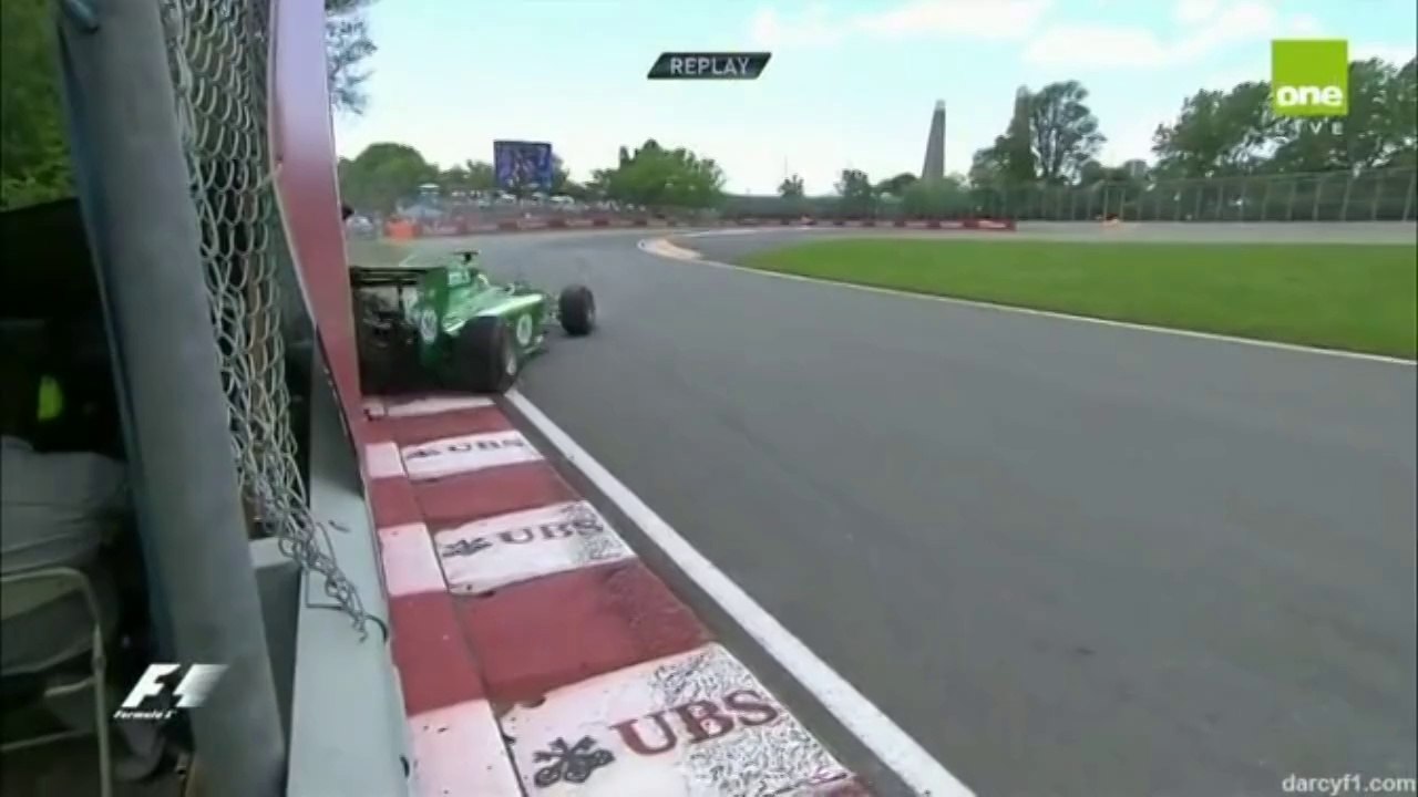 Ericsson Crash in Canada Practice 2014