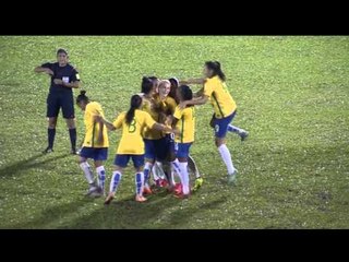 Gols Sul-Americano Sub- 20 Feminino- Brasil 2 x 2 Paraguai