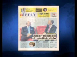 SHTYPI I DITES TITUJT KRYESORE TE FAQEVE TE PARA TE GAZETAVE SHQIPTARE E PREMTE 25 PRILL 2014