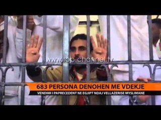683 persona dënohen me vdekje - Top Channel Albania - News - Lajme