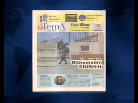 SHTYPI I DITES TITUJT KRYESORE TE FAQEVE TE PARA TE GAZETAVE SHQIPTARE E HENE 28 PRILL 2014