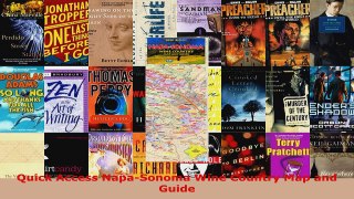 Read  Quick Access NapaSonoma Wine Country Map and Guide EBooks Online