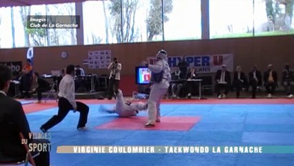 Visages du sport : Virginie Coulombier taekwondo