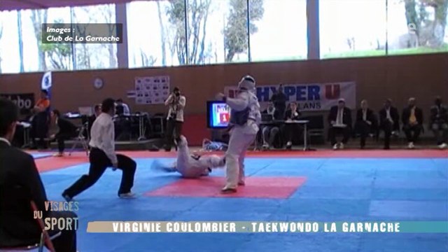 Visages du sport : Virginie Coulombier taekwondo