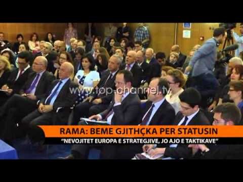 Rama: Bëmë gjithçka për statusin - Top Channel Albania - News - Lajme
