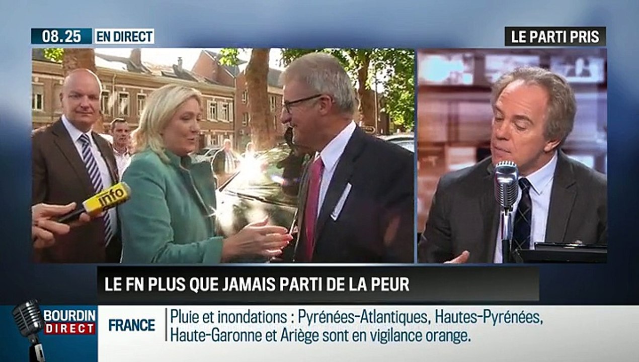 Le parti pris d'Hervé Gattegno : "François Hollande est crédité d’être celui qui rassure ; Marine Le Pen, d’être celle qui alarme" – 26/11