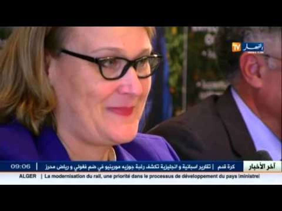سفيرة الولايات المتحدة الأمريكية بالجزائر " جوان بولاشيك "  تصنع الحدث على مواقع التواصل الإجتماعي