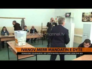 Tải video: Ivanov merr mandatin e dytë presidencial - Top Channel Albania - News - Lajme