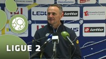 Conférence de presse FC Sochaux-Montbéliard - Stade Lavallois (0-0) : Albert CARTIER (FCSM) - Denis ZANKO (LAVAL) - 2015/2016