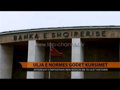Ulja e normës godet kursimet - Top Channel Albania - News - Lajme