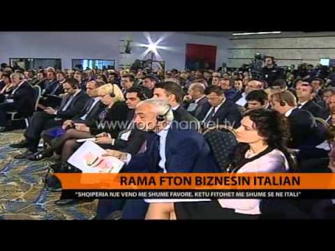 Rama fton biznesin italian - Top Channel Albania - News - Lajme