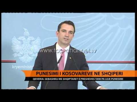 Punësimi i kosovarëve në Shqipëri - Top Channel Albania - News - Lajme