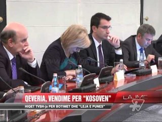 Qeveria, vendime për "Kosovën" - News, Lajme - Vizion Plus