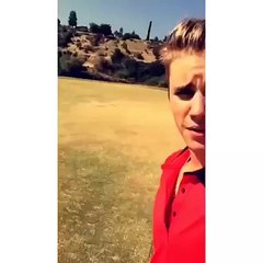 Justin Bieber (Snapchat) Playing Golf