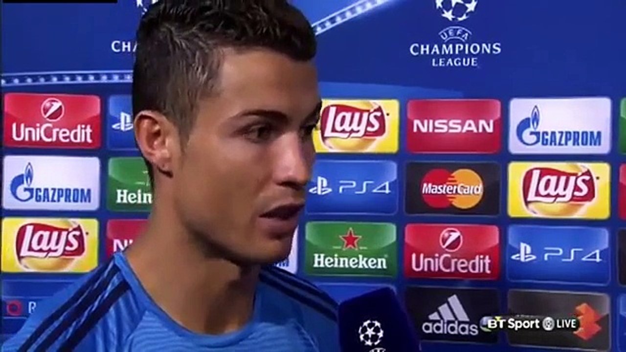 Real Madrid vs Shakhtar Donetsk 4 - 0 Cristiano Ronaldo post-match interview