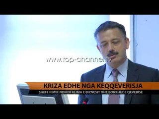 Kriza edhe nga keqqeverisja - Top Channel Albania - News - Lajme