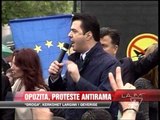 Opozita, protestë për largimin e Ramës - News, Lajme - Vizion Plus