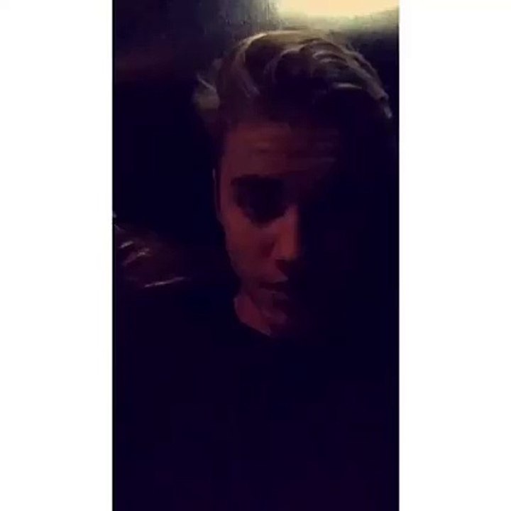 Justin Bieber I think it's time to go to bed