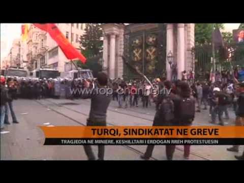 Këshilltari i Erdogan rreh protestuesin - Top Channel Albania - News - Lajme
