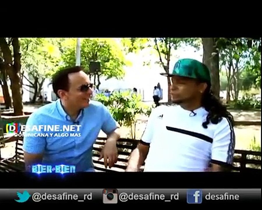 Joa el super MC desde su barrio san carlos habla ante las cámaras de BIEN DE BIEN