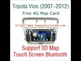 Toyota Vios Car Audio System DVD GPS Navigation Bluetooth