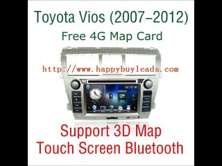 Download Video: Toyota Vios Car Audio System DVD GPS Navigation Bluetooth