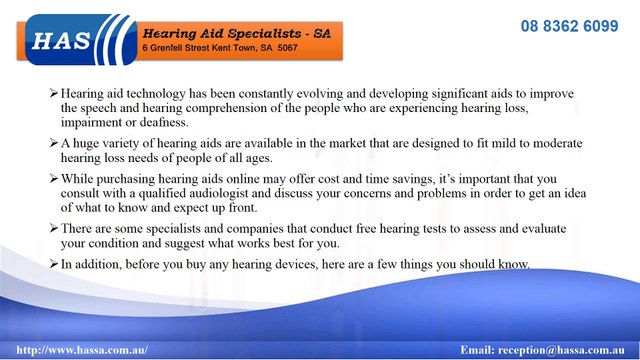 Things You Should Know Before Buying and Using Hearing Aids