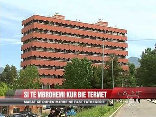 Si të mbrohemi kur bie termet - News, Lajme - Vizion Plus